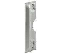 PRIME-LINE MP4585 Out Swinging Door Latch Protector, Gray, Pack of 1, 1 Pack