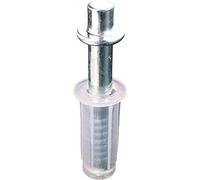 PRIME-LINE MP6700 Bi-Fold Door Top Pivot, Spring Loaded, Nylon, Silver, 32 x 3/8 Inch (Pack of 2)