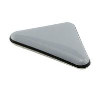 Prime-Line MP75523 2-1/2 in. x 2 in. x 2 in. Triangle Magic Sliders, Black and Gray (4 Pack)