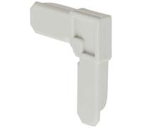 Prime-Line MP7729-50 Screen Frame Corner, 5/16 in. x 3/4 in., White Plastic (50 Pack)