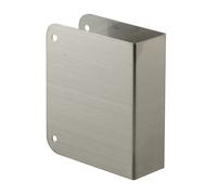 Prime-Line MP9492 Reinforcer Deadlock Blank Door Guard, 1-3/4 in. x 4-1/2 in, Stainless Steel, Pack of 1