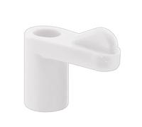 Prime-Line PL 14594 7/16 in. White Plastic Flush (100-pack) Screen Clip