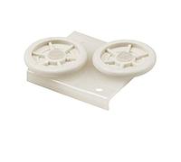 Prime-Line Products D 1804 Carvel Double Roller Sliding Door Top Guide, Peachtree