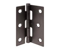 Prime-Line Products K 5039 Screen Door Hinge Steel, Black,(Pack of 2)