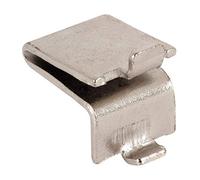 PRIME-LINE Products U 10173 Shelf Bracket Clips, 5/8 in, Steel, Nickel Plated Finish, Knape & Vogt (Pack of 8), 5/8 Inches