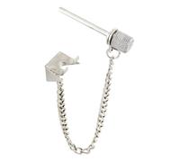 Prime-Line Products U 9857 Sliding Window Pin Lock, 1-5/16-In. Long, Steel Construction, Chrome Finish by Prime-Line Products