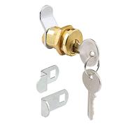 Prime-Line S 4648 S-4648 Mail Box Lock, 2 Key, Die Cast, Brass, 1 Pack