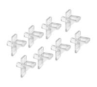 Prime-Line U 10136 1/4 In., Clear Plastic, Shelf Support Peg (8 Pack)