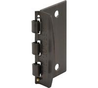 Prime-Line U 10321 Flip Action Door Reversible Bronze Privacy Lock with Anti Screw for Child Safe Mode, 2-3/4