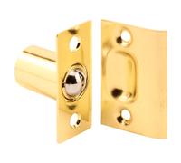Prime-Line U 9132 Magnetic Bullet Catch, 2-1/4 in L X 1 in W, Die Cast, Brass