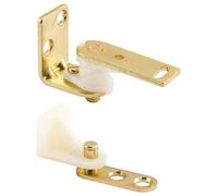 Prime-Line U 9133 Cafe Door Style Hinge Set, Brass