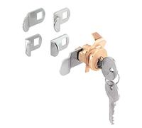 PRIME-LINE U 9940 Mailbox Lock, Keyed, Steel, Silver, 1 Pack