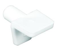 PRIME-LINE, White, Products U 10142 Shelf Support Pegs, 5mm Diameter (Approximately 3/16, Clear (Pack of 8)