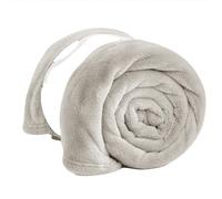 PRIME LINENS Fleece Blanket Reversible Throw for Sofa - Faux Fur Bed Blanket Lightweight Cozy Throw for All Seasons, Perfect for Bed Couch Camping & Travel (Mink, 200 x 240 Cm)