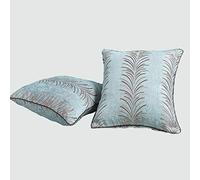 Prime Linens Luxury Heavy Jacquard Scatter (Cushion Cover Teal, 2 x Large 23 x 23)