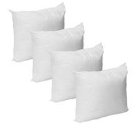 Prime Lines UK Hollowfibre Cushion Pads Inserts Fillers Inners 16" 18" 20" 22" 24" 26". Pack of 1 to 8 (PACK OF 4, 22 X 22 IN)