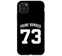 Prime Number 73 Mathematics Theory Bang Nerd Geek Case for iPhone 11 Pro Max