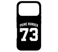 Prime Number 73 Mathematics Theory Bang Nerd Geek Case for iPhone 17 Pro