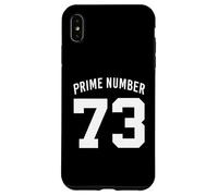 Prime Number 73 Mathematics Theory Bang Nerd Geek Case for iPhone XS Max