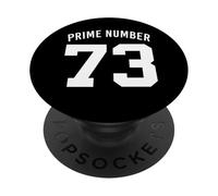 Prime Number 73 Mathematics Theory Bang Nerd Geek PopSockets Adhesive PopGrip