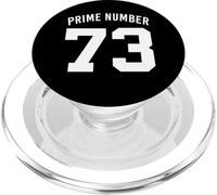 Prime Number 73 Mathematics Theory Bang Nerd Geek PopSockets PopGrip for MagSafe