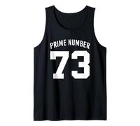 Prime Number 73 Mathematics Theory Bang Nerd Geek Tank Top