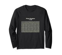 Prime Numbers 1 to 1000 Long Sleeve T-Shirt