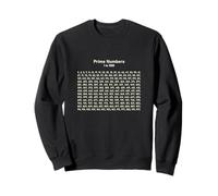 Prime Numbers 1 to 1000 Sweatshirt