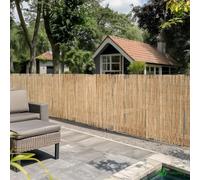 Prime Plus 1M X 4M Natural Split Reed Fence Privacy Decorative Fencing Hand-Woven Bamboo Screening For Outdoor Garden