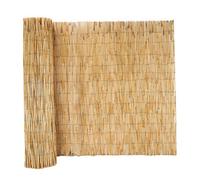 Prime Plus 4M X 2M Natural Bamboo Screening Roll Panel Fence Peeled Reed Fencing Outdoor Garden