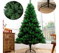 Prime Plus 7Ft Artificial Christmas Tree With 1200 Pvc Tips And Metal Stand Xmas Tree Indoor Decor