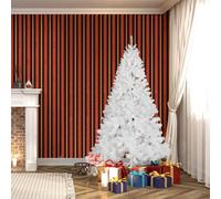 Prime Plus 7Ft Full Artificial Christmas Tree - White