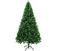 Prime Plus Christmas Tree 6Ft - Artificial Traditional Christmas Pine Tree With Metal Stand