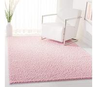 PRIME PLUS EXTRA THICK HEAVY 5CM PILE SOFT SHAGGY RUGS MODERN AREA RUGS BEDROOM HALL RUGS (Light Pink, 160 x 230)