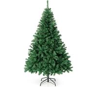 Prime Plus Great Low Price 7Ft Christmas Tree With 1200 Tips & Metal Stand Xmas Indoor Outdoor Decor