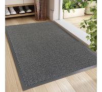 Prime Plus Heavy Duty Rubber Non-Slip Absorbent Barrier Mat - Black 40 X 60Cm Indoor & Outdoor