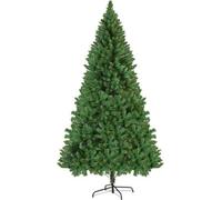 Prime Plus New Christmas Tree 7Ft - Artificial Traditional Christmas Pine Tree With Metal Stand