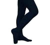 Prime Products Girls Cotton Rich Super Soft School Everyday Tights Age 3-13 Years in Eight Colours (Navy, 6-7 Years)