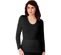 Prime Products Ladies Women,s Thermal Underwear Short Long Sleeve Tops Vest & Long John UK Made (Large 14-16, Long Sleeve Spencer)