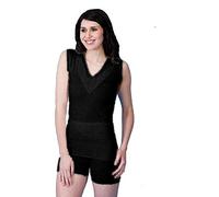 Prime Products Ladies Women,s Thermal Underwear Short Long Sleeve Tops Vest & Long John UK Made (Medium 12-14, Build up Spencer)