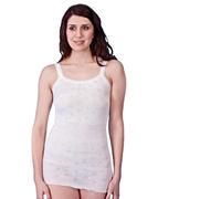 Prime Products Ladies Women,s Thermal Underwear Short Long Sleeve Tops Vest & Long John UK Made (Small 8-10, French Neck Vest Plain)