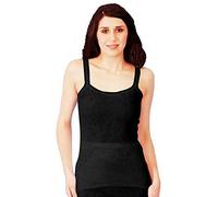 Prime Products Ladies Women,s Thermal Underwear Short Long Sleeve Tops Vest & Long John UK Made (X-Large 18-20, French Neck Spencer Plain)