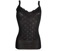 Prime Products Ladies Women,s Thermal Underwear Short Long Sleeve Tops Vest & Long John UK Made (X-Large 18-20, French Neck Spencer lace)