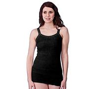 Prime Products Ladies Women,s Thermal Underwear Short Long Sleeve Tops Vest & Long John UK Made (X-Large 18-20, French Neck Vest Plain)