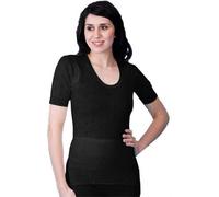 Prime Products Ladies Women,s Thermal Underwear Short Long Sleeve Tops Vest & Long John UK Made (X-Large 18-20, Short Sleeve Spencer)
