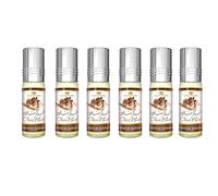 Prime Sports Shop Arabian Oil Fragrance Perfume Choco Musk Sweat Chocolate Aroma Smell Cent - 6 x 6ml by Al Rehab product fresh flat packed.