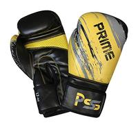 Prime Sports Shop Ultimate Comfortable and Premium Quality Kids Rex Leather Boxing Gloves Punching Gloves for Training, Sparring and In Boxing Matches 1001-1011 4OZ (1012 Yellow, 4-OZ)