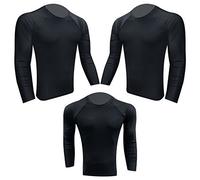 Prime Sports Shop Ultimate Premium Quality and Comfortable Long Sleeve Rash Guard Sublimation Sweat Shirt for Gym, Fitness, Workout, Cycling, Body Building, Training 809 Colour: Black-Yellow, Black-Red