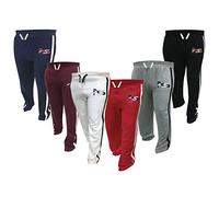 Prime Sports Shop Ultimate Premium Quality and Comfortable Men's Cotton Joggers Fleece Jogging, Casual and Gym Trousers Pants Track Suit MMA Boxing Colours: Black, Charcoal, Grey, Navy, White and Burgundy