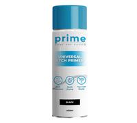 Prime Universal Etch Primer Black Paint 400Ml - Primer For Aluminium, Galvanised, Stainless Steel & Most Metal Surfaces